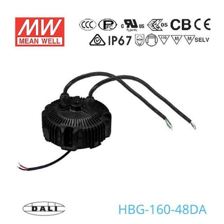 Mean Well HBG-160-48DA Power Supply 160W 48V - DALI 3.3A