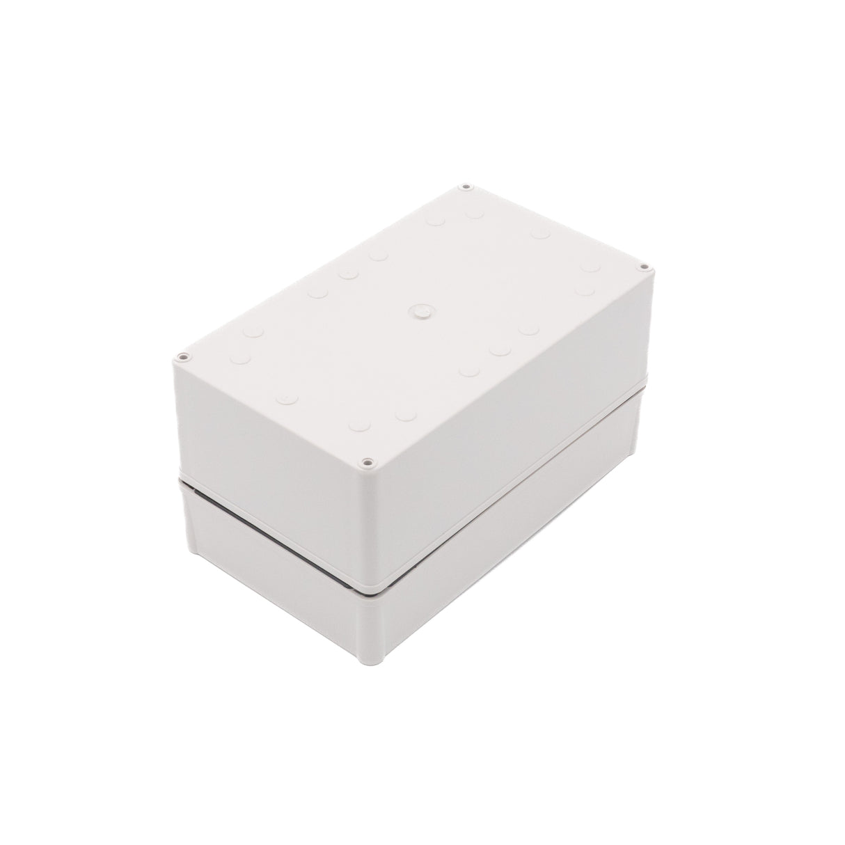 Boxco S-Series 5.91 x 9.84 x 5.12 Inches(150x250x130mm) Plastic Enclosure, IP67, IK08, ABS, Grey Cover, Screw Type - PHOTO 2