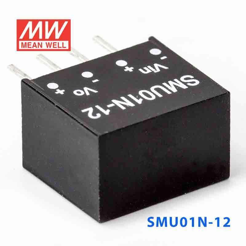 Mean Well SMU01N-12 DC-DC Converter - 1W - 21.6~26.4V in 12V out - PHOTO 1