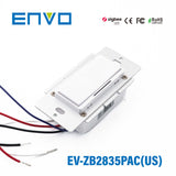 ENVO ZigBee US Standard Push Button Smart Dimmer