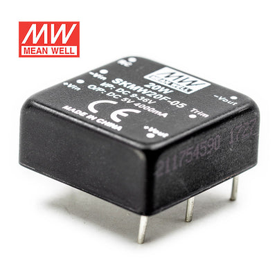 Mean Well SKMW20F-05 DC-DC Converter - 20W - 9~36V in 5V out 4A