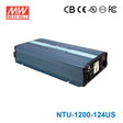 Mean Well NTU-1200-124US True Sine Wave DC-AC Inverter 1200W 110V out 24V in with US Socket
