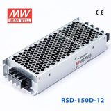 Mean Well RSD-150D-12 DC-DC Converter - 150W - 67.2~143V in 12V out 12.5A