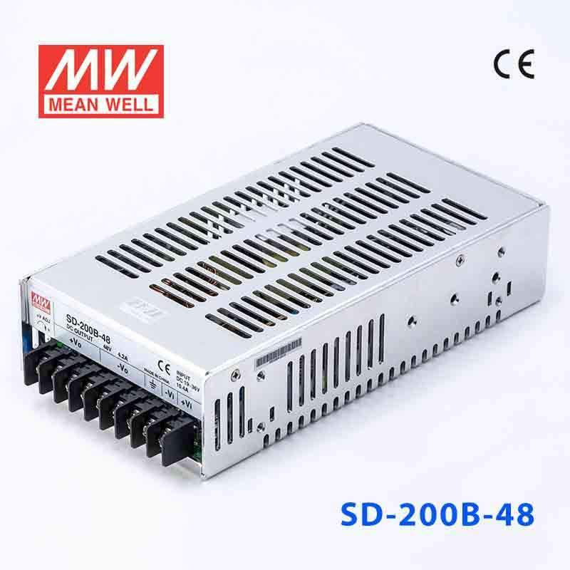 Mean Well SD-200B-48 DC-DC Converter - 200W - 19~36V in 48V out