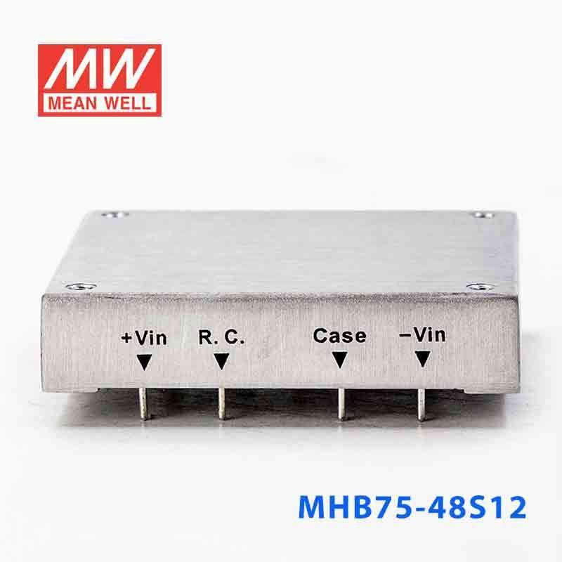 Mean Well MHB75-48S12 DC-DC Converter - 75W - 36~72V in 12V out - PHOTO 3