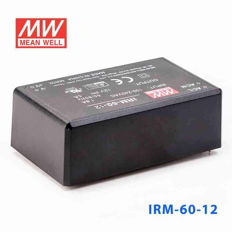 Mean Well IRM-60-12 Switching Power Supply 60W 12V 5A - Encapsulated - PHOTO 1