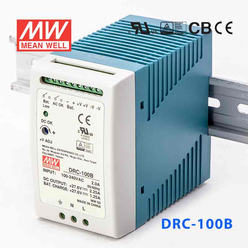 Mean Well DRC-100B Power Supply 96.6W 27.6V