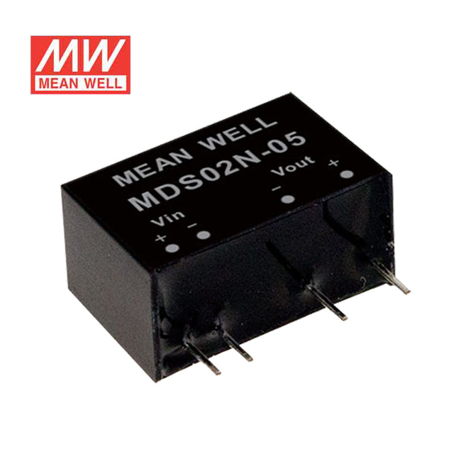 Mean Well MDS02M-15 DC-DC Converter - 2W - 10.8~13.2V in 15V out
