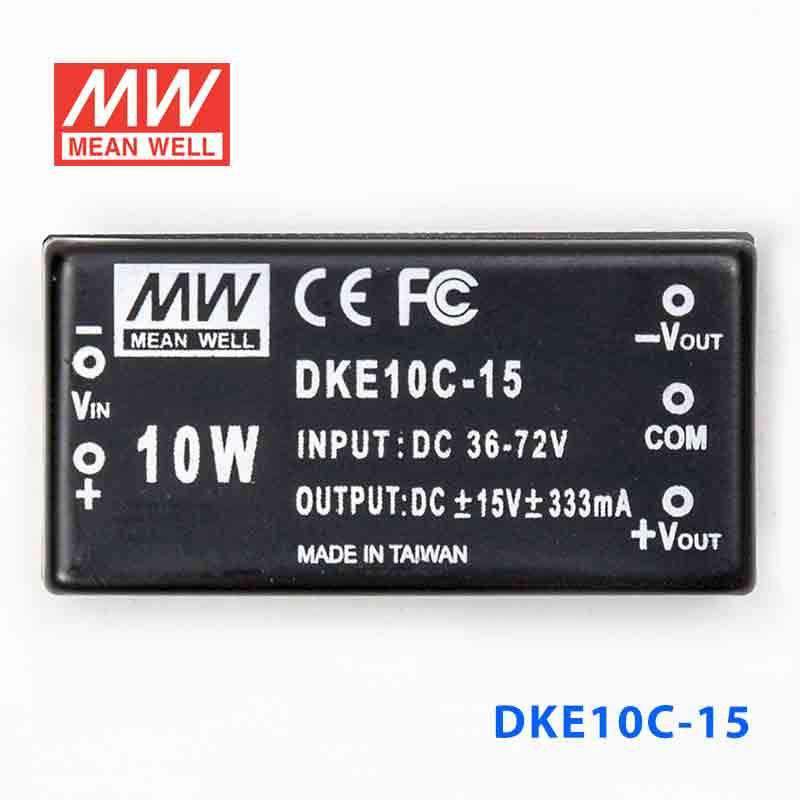 Mean Well DKE10C-15 DC-DC Converter - 10W - 36~72V in ±15V out - PHOTO 2