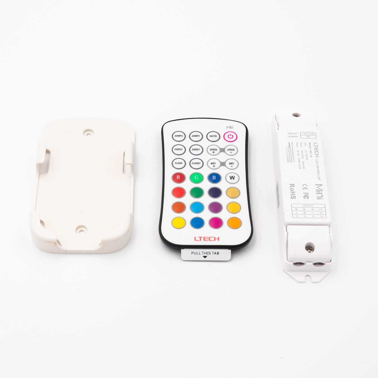 Ltech M6+M3-3A Mini Controller with RF Remote - RGB - PHOTO 2