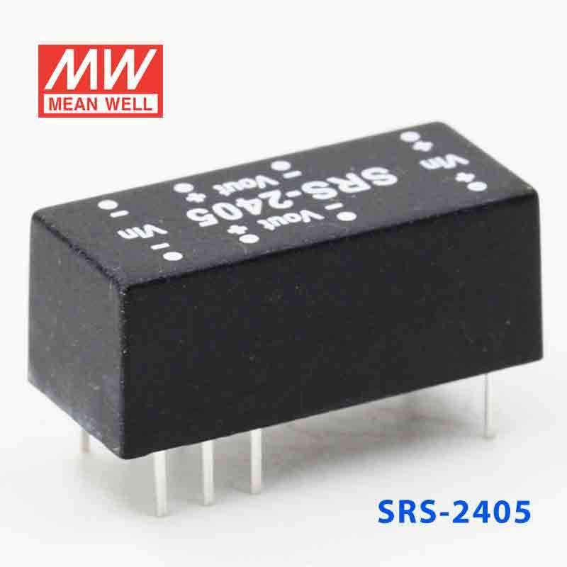 Mean Well SRS-2405 DC-DC Converter - 0.5W - 21.6~26.4V in 5V out - PHOTO 1