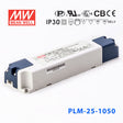 Mean Well PLM-25-1050, 1050mA Constant Current with PFC - Terminal Block