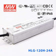 Mean Well HLG-120H-24A Power Supply 120W 24V - Adjustable