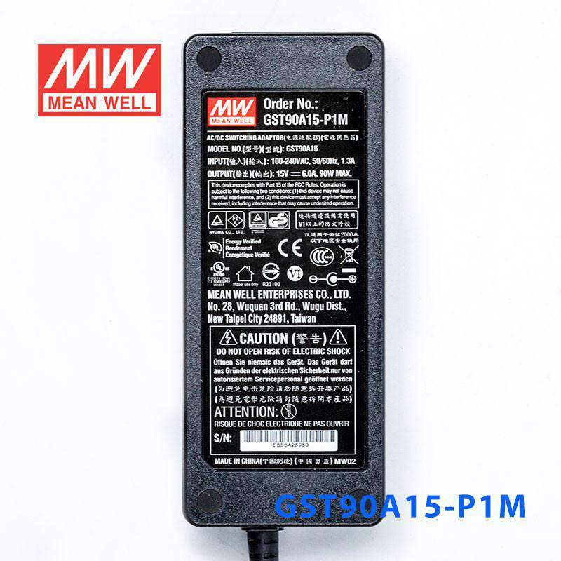 Mean Well GST90A15-P1JPower Supply 90W 15V 6A - PHOTO 2