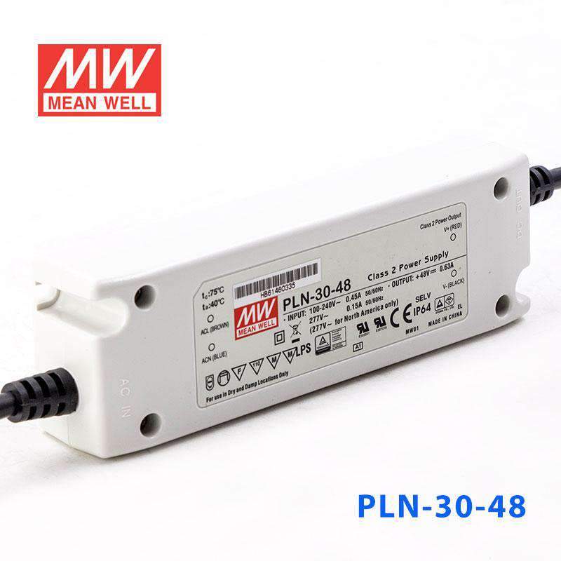 Mean Well PLN-30-48 Power Supply 30W 48V - IP64 - PHOTO 1