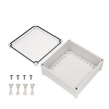 Boxco S-Series 11.02 x 11.02 x 5.12 Inches(280x280x130mm) Plastic Enclosure, IP67, IK08, PC, Transparent Cover, Screw Type - PHOTO 2