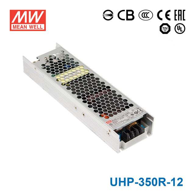 Mean Well UHP-350R-12 Power Supply 350.4W 12V - Redundant 29.2A