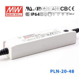 Mean Well PLN-20-48 Power Supply 20W 48V - IP64