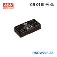 Mean Well RSDW20F-05 DC-DC Converter - 20W - 9~36V in 5V out