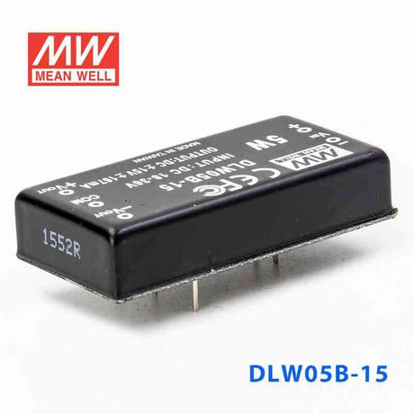 Mean Well DLW05B-15 DC-DC Converter - 5W - 18~36V in ±15V out 167mA - PHOTO 1