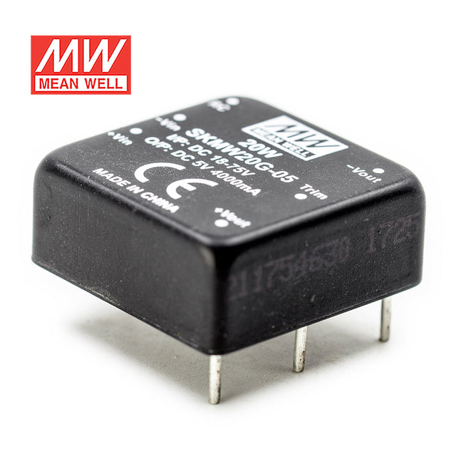 Mean Well SKMW20G-03 DC-DC Converter - 20W - 18~75V in 3.3V out 4.5A