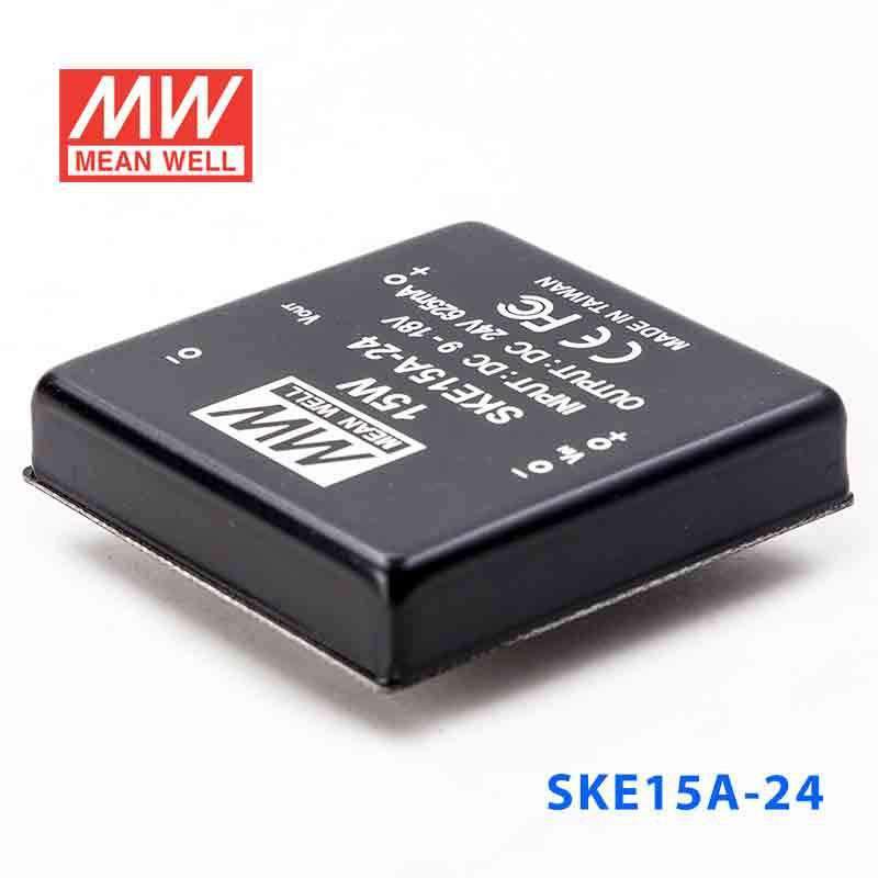 Mean Well SKE15A-24 DC-DC Converter - 15W - 9~18V in 24V out - PHOTO 1