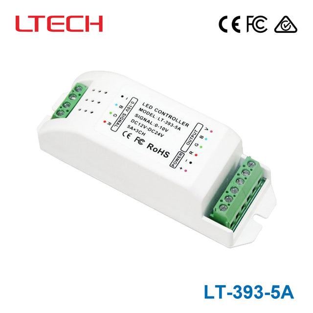 Ltech LT-393-5A 0-10V LED Dimming Driver