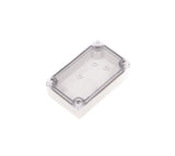 Boxco M-Series 3.15 x 5.12 x 3.35 Inches(80 x 130 x 85mm) Plastic Enclosure, IP67, IK08, ABS, Transparent Cover, Screw Type - PHOTO 1