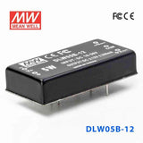 Mean Well DLW05B-12 DC-DC Converter - 5W - 18~36V in ±12V out