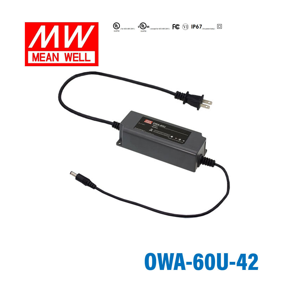 Mean Well OWA-60U-42 Power Supply Moistureproof 63W 42V