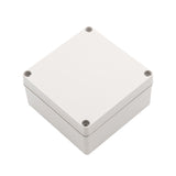 Boxco S-Series 5.91 x 5.91 x 2.95 Inches(150x150x75mm) Plastic Enclosure, IP67, IK08, PC, Grey Cover, Screw Type - PHOTO 2
