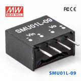 Mean Well SMU01L-09 DC-DC Converter - 1W - 4.5~5.5V in 9V out