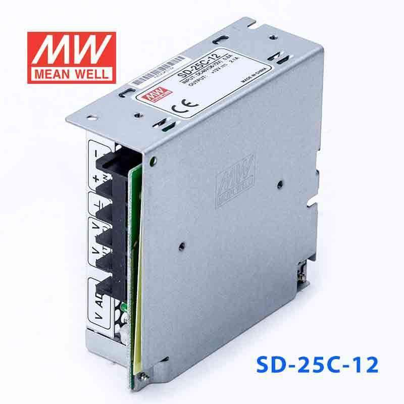 Mean Well SD-25C-12 DC-DC Converter - 25W - 36~72V in 12V out - PHOTO 1