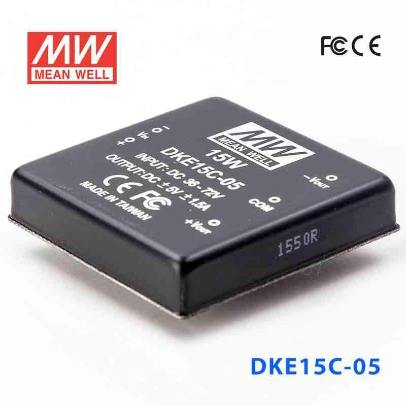 Mean Well DKE15C-05 DC-DC Converter - 15W - 36~72V in ±5V out