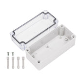 Boxco S-Series 3.15 x 7.09 x 3.35 Inches(80 x 180 x 85mm) Plastic Enclosure, IP67, IK08, PC, Transparent Cover, Screw Type - PHOTO 2