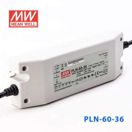 Mean Well PLN-60-36 Power Supply 60W 36V - IP64 1.7A - PHOTO 1