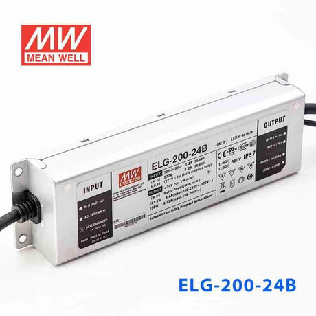 Mean Well ELG-200-24B Power Supply 200W 24V - Dimmable 8.4A - PHOTO 1
