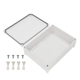 Boxco S-Series 11.02 x 14.96 x 5.12 Inches(280x380x130mm) Plastic Enclosure, IP67, IK08, PC, Transparent Cover, Screw Type - PHOTO 2