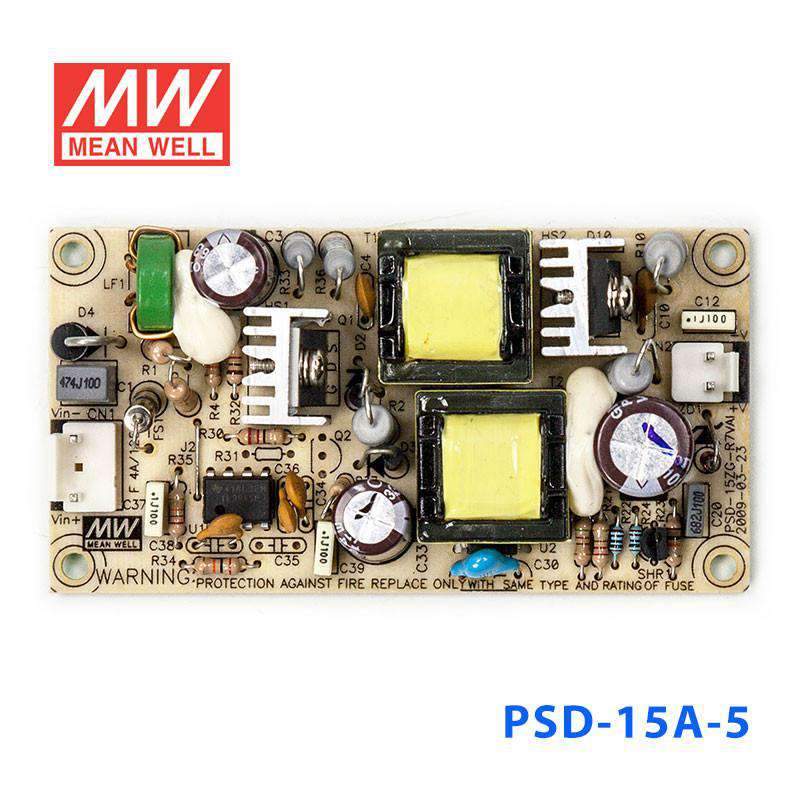 Mean Well PSD-15A-05 DC-DC Converter - 15W - 9.2~18V in 5V out - PHOTO 1