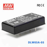 Mean Well DLW05A-05 DC-DC Converter - 5W - 9~18V in ±5V out