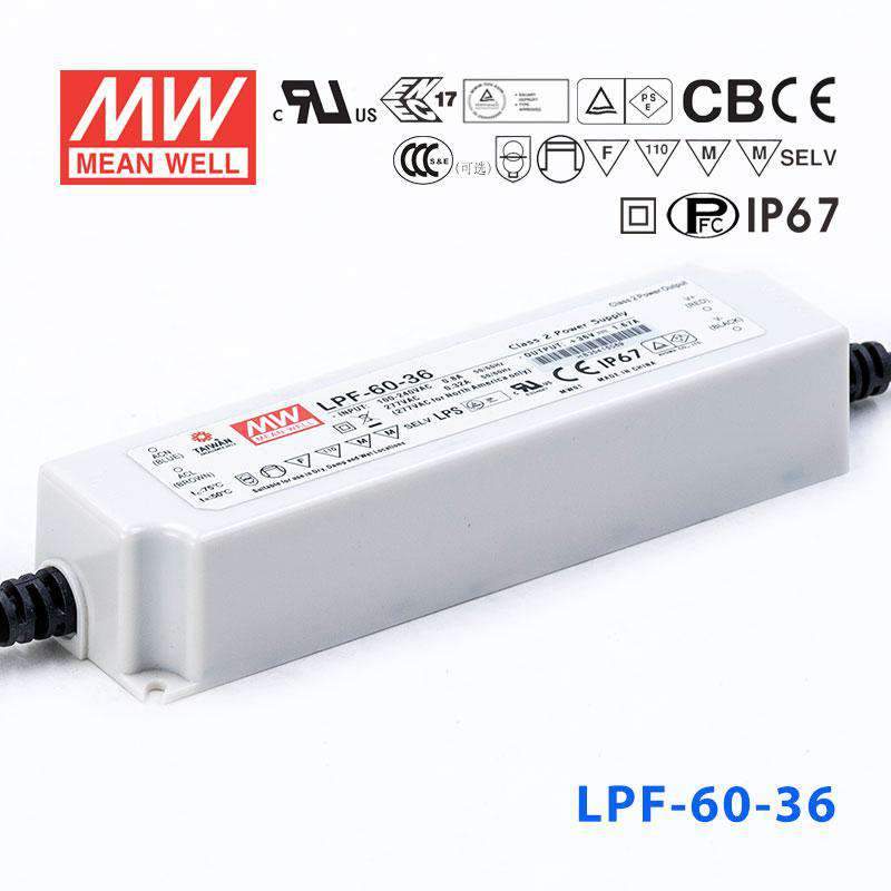 Mean Well LPF-60-36 Power Supply 60W 36V