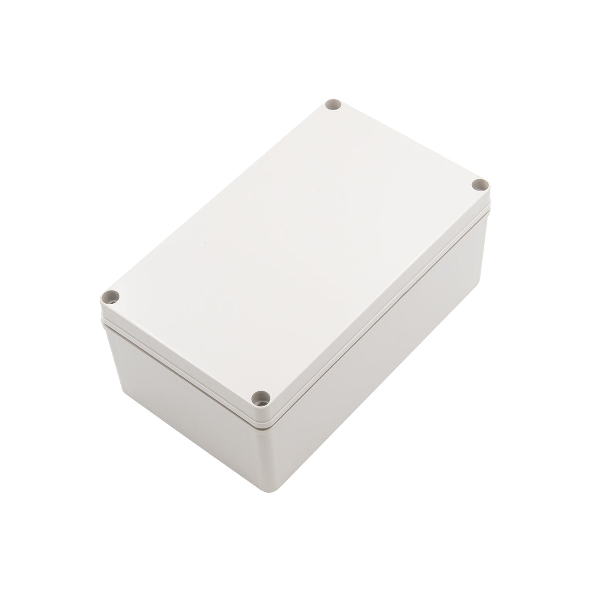 Boxco S-Series 5.91 x 9.84 x 3.94 Inches(150x250x100mm) Plastic Enclosure, IP67, IK08, ABS, Grey Cover, Screw Type - PHOTO 1