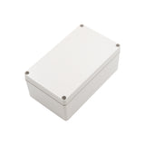 Boxco S-Series 5.91 x 9.84 x 3.94 Inches(150x250x100mm) Plastic Enclosure, IP67, IK08, PC, Grey Cover, Screw Type - PHOTO 1