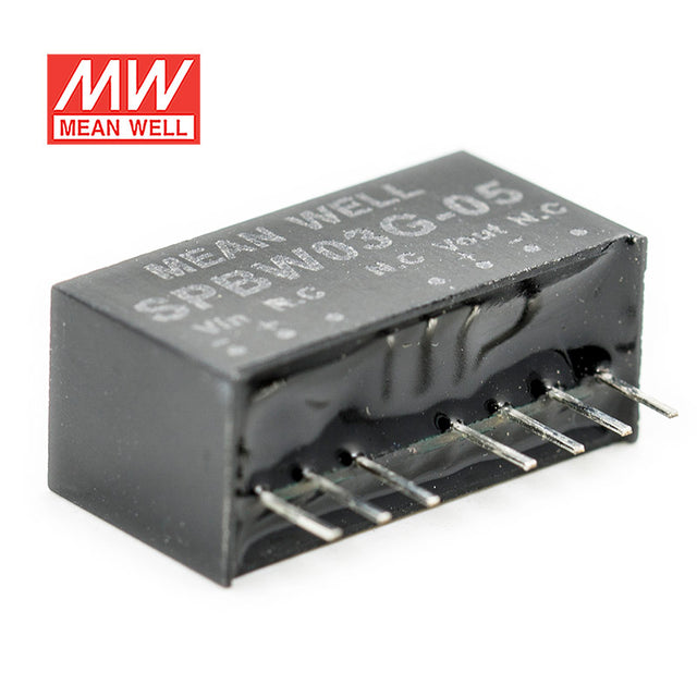 Mean Well SPBW03G-05 DC-DC Converter - 3W - 18~75V in 5V out