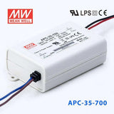 Mean Well APC-35-700 Power Supply 35W 700mA