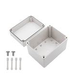 Boxco S-Series 5.91 x 7.87 x 6.3 Inches(150x200x160mm) Plastic Enclosure, IP67, IK08, PC, Grey Cover, Screw Type - PHOTO 2