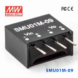 Mean Well SMU01M-09 DC-DC Converter - 1W - 10.8~13.2V in 9V out