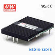 Mean Well NSD15-12D15 DC-DC Converter - 15W - 9.4~36V in ±15V out