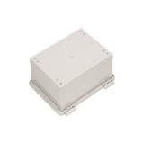 Boxco Q-Series 6.30 x 8.27 x 5.12 Inches(160 x 210 x 130mm) Plastic Enclosure, IP67, IK08, ABS, Grey Cover, Hinge Type with Plate - PHOTO 2