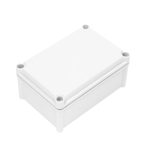 Boxco S-Series 7.48 x 11.02 x 5.12 Inches(190x280x130mm) Plastic Enclosure, IP67, IK08, ABS, Grey Cover, Screw Type - PHOTO 1